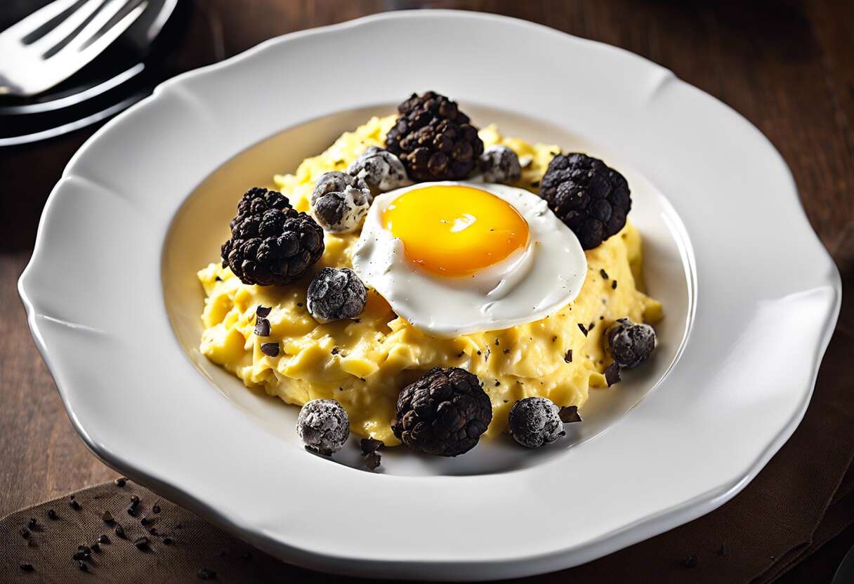 Recette de brouillade aux truffes : savourez la Provence dans votre assiette